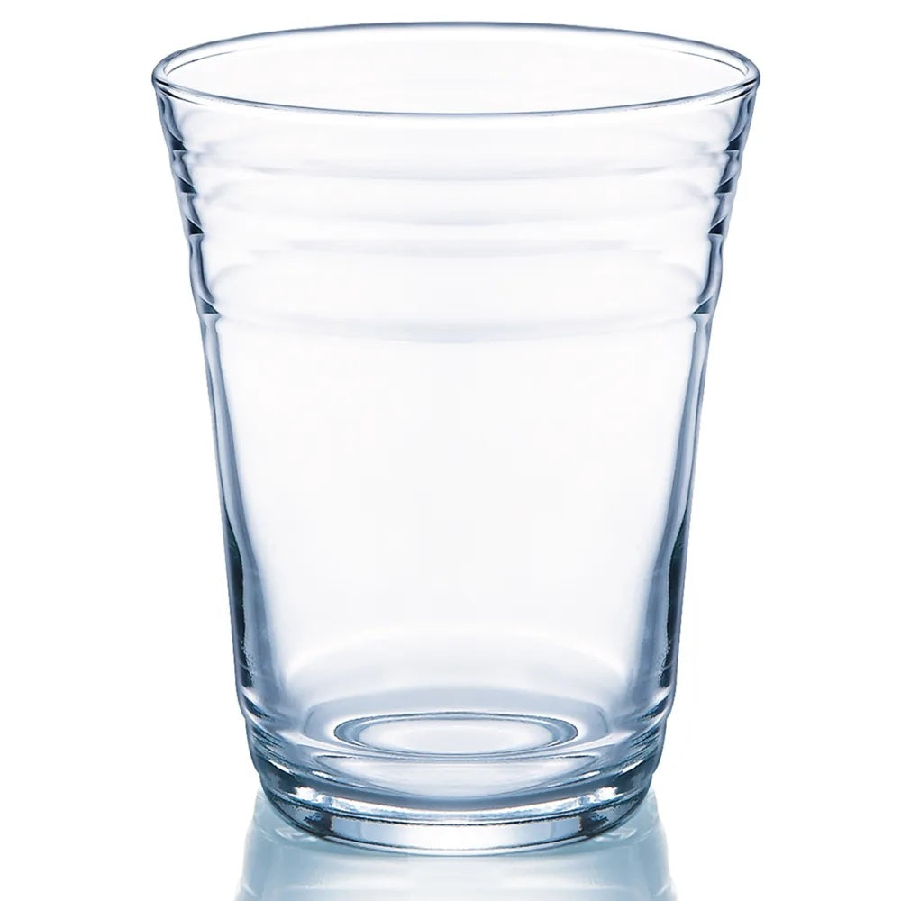 Clear ridged 16 oz Party Cup Tumbler perfect for parties and gatherings