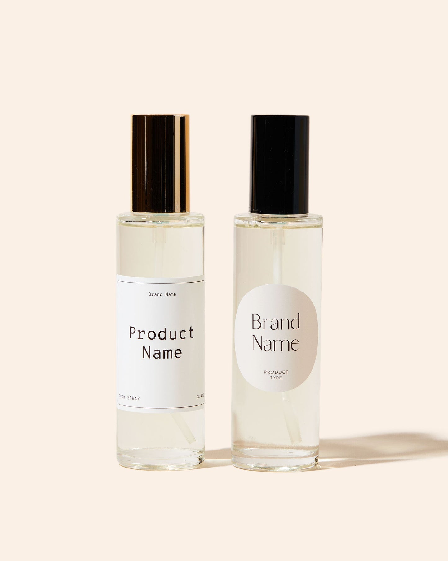 3.4oz private label room spray