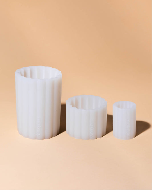 super silicone® pillar mold - fluted