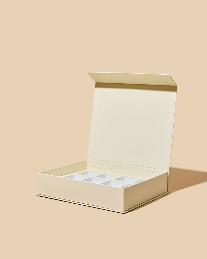 12-pack advent magnetic candle box 2.5oz