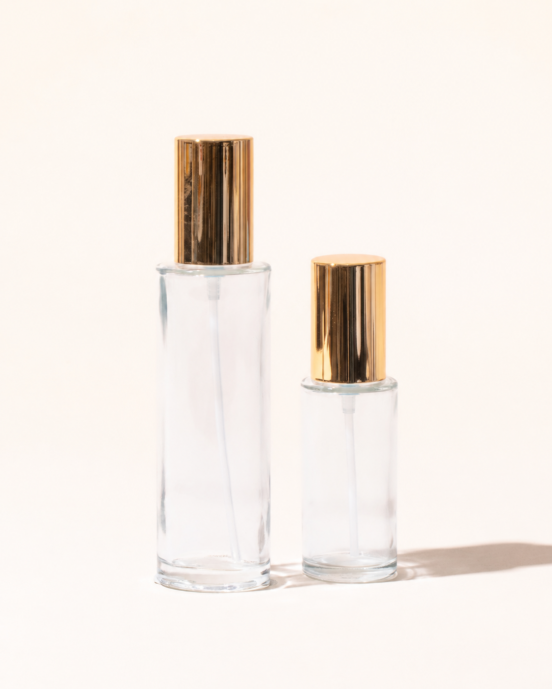 capri glass perfume bottles