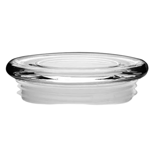 70380 - Large Flat Pressed Lid Case of 72 - Glass