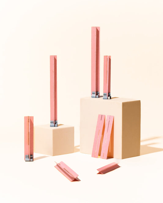 petal pink x wood wick .02